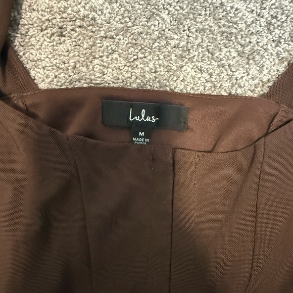 Lulu's Chocolate Brown Camisole Top - Picture 3 of 5